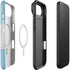 Argentina Flag Distressed iPhone 17 Air Magsafe Impact Case